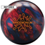 Retired pandemonium bowling ball with red and blue colors-1