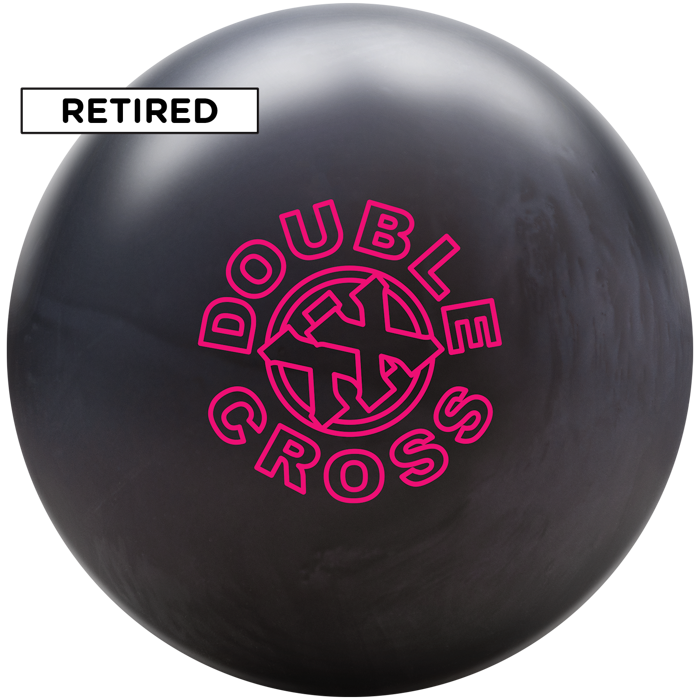 Retired double cross bowling ball-1