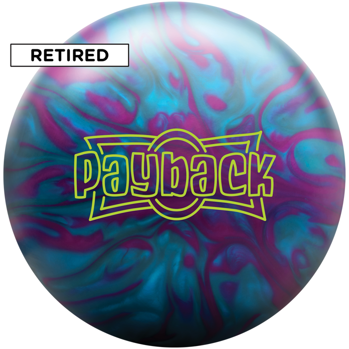 Retired payback bowling ball-1