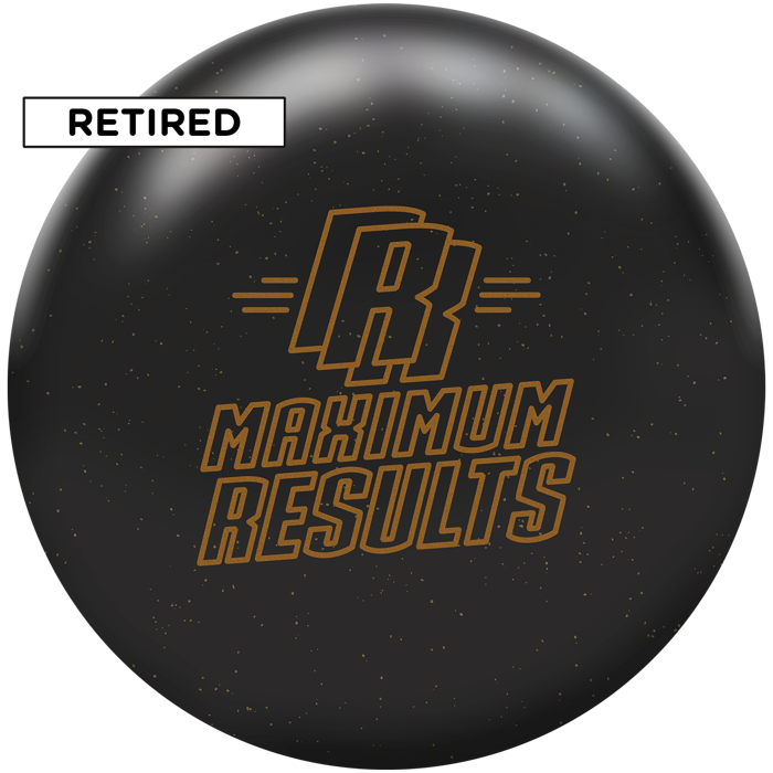 Retired maximum results bowling ball-1