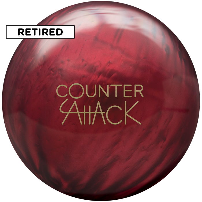 Retired counter attack pearl bowling ball-1