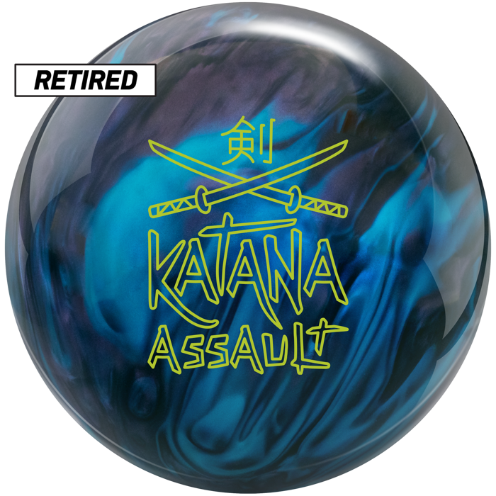 Retired Katana Assault bowling ball-1