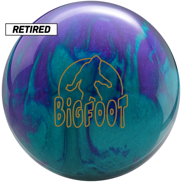 Retired Bigfoot bowling ball