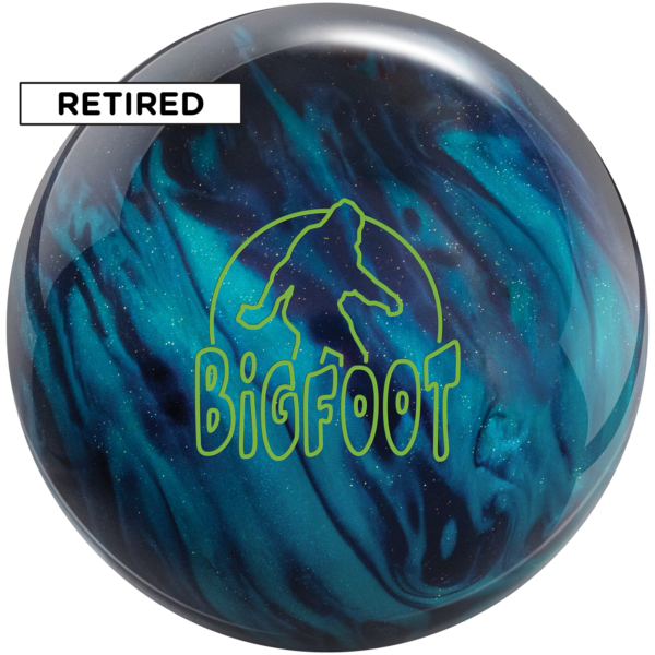 Retired bigfoot hybrid bowling ball
