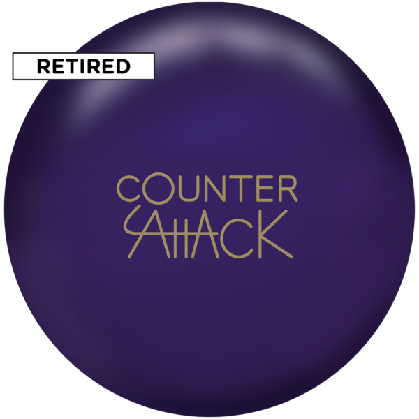 Retired counter attack solid bowling ball