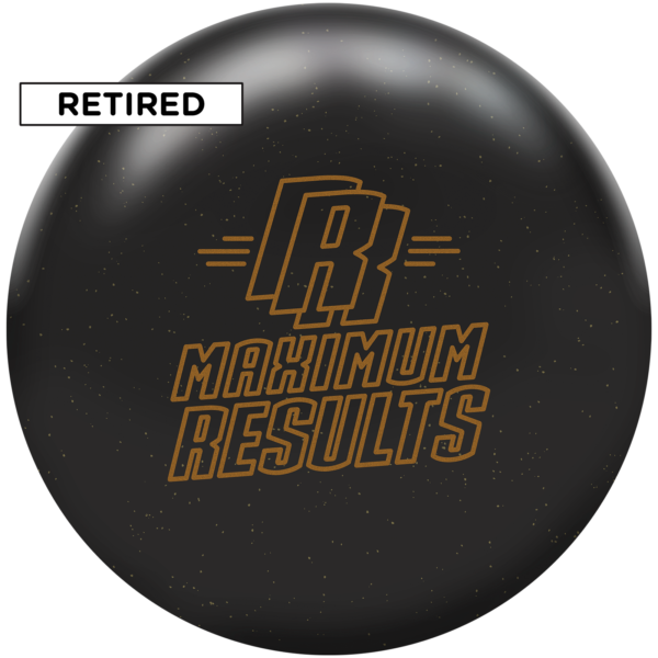 Retired maximum results bowling ball